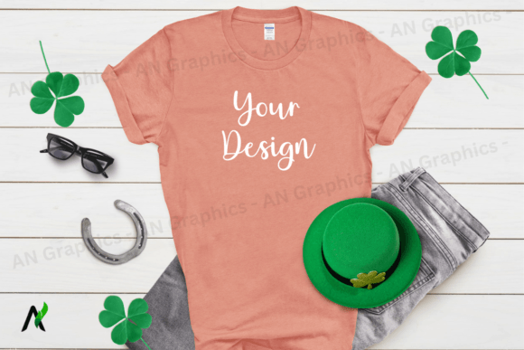 Download New Gildan 64000 Unisex Mockup No - 021 - Premium Bundle