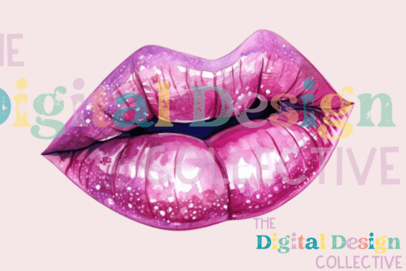 Download Glitter Lips Clipart Sublimation Png - Premium Resources