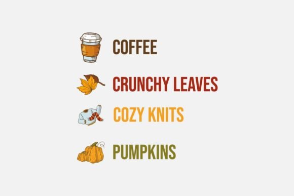 Download Fall Set. Autumn Season T Shirt Design - Autumn season Collection
